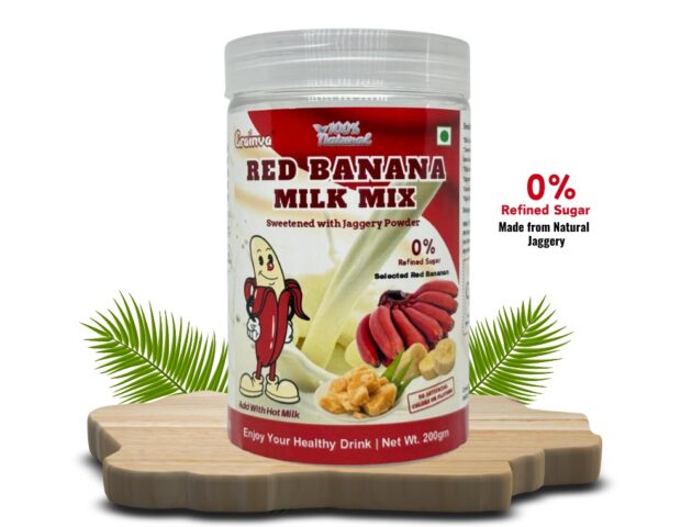 Red Banana Milk Mix Powder – 200g