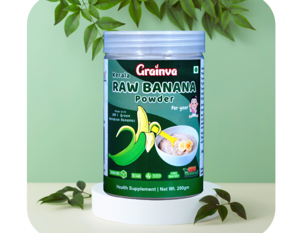 Grainva Raw Banana Powder For Babies (200 Grams)