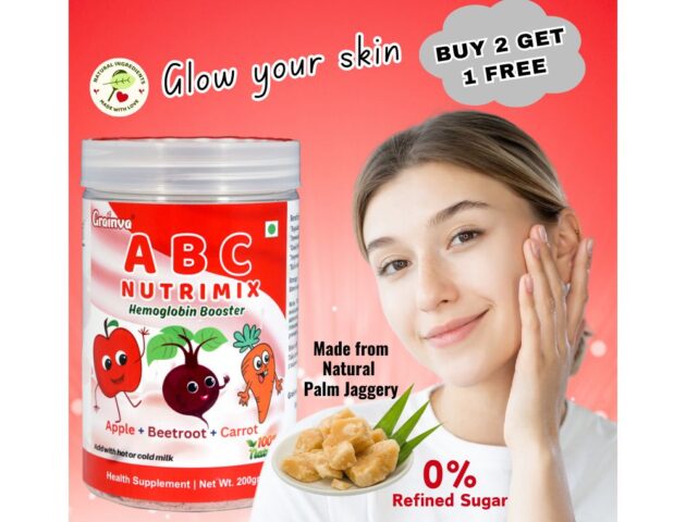 ABC Nutri Mix Malt Milk Powder For Kids & Adults (Pack of 3) – 600Grams
